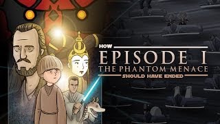 How Star Wars The Phantom Menace Should Have Ended [upl. by Aytak]