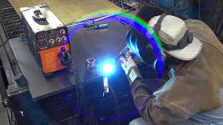 Smooth arc VEVOR MIG 270  3 in 1 WELDER  MIG TIG and STICK TIG torch included [upl. by Ettegroeg]