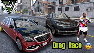 Franklin Race Range Rover with Mercedes in GTA 5 [upl. by Llenyaj695]