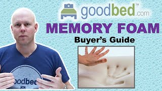 Memory Foam Mattresses EXPLAINED by GoodBedcom [upl. by Niltak]