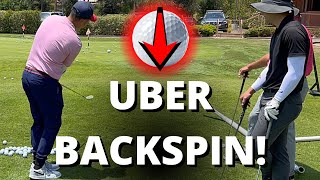 How To Put Uber BACKSPIN On Your Golf Ball Pitching w Samyigolf [upl. by Marcile661]