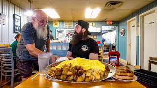 I ORDERED THE WOLVERINE CHALLENGE IN A PACKED RESTAURANT IN CLEVELAND  BeardMeatsFood [upl. by Tompkins]