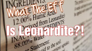 What is Leonardite and How Do We Get Humic Acid From It [upl. by Dnaletak572]