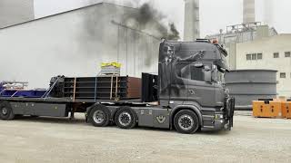 Scania Vabis V8  Amazing Sound And Look  Patounas [upl. by Hendricks]