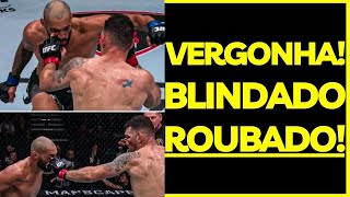 REVOLTANTE BLINDADO FOI ROUBADO NO UFC CONTRA WEIDMAN  LUTA BRUNO BLINDADO VS CHRIS WEIDMAN [upl. by Lucina897]