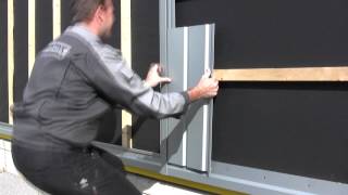 RHEINZINK SPLine facade cladding installation guide danish [upl. by Inaffets207]