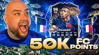 50K FC Points Decide My Team w 96 TOTS DEMBELE [upl. by Ised]