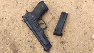 Beretta 92fs M9 Torture Test in Sand and Mud Surprising Result [upl. by Nebeur]