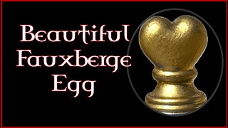 83 GORGEOUS Fabergé Style Egg Trinket Box [upl. by Ilan12]