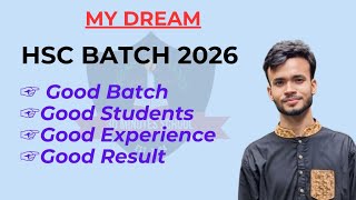 HSC Batch 2026 is my dream 🥰 [upl. by Viva]