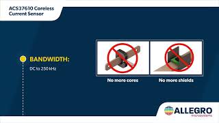 ACS37610 Coreless Current Sensor [upl. by Piero]