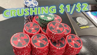 How to CRUSH small stakes Texas Holdem  Poker Vlog 5 [upl. by Assirem]