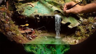 What hides under the surface  realistic diorama  14 months work  Warhammer [upl. by Geldens]