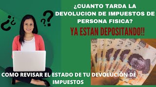 SAT Como REVISAR el ESTADO de MI DEVOLUCIÓN de IMPUESTOS  DEVOLUVION de ISR FACÍL PASO a PASO [upl. by Connett]