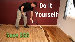 How To Sand amp Refinish Hardwood Floors [upl. by Trip]