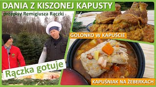 Rączka gotuje kapuśniak na żeberkach golonko w kapuście [upl. by Hugh]