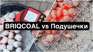 BRIQCOAL vs Брикеты с заправки Объективный тест угольных брикетов [upl. by Iramaj]