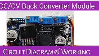 CCCV Buck Converter Module WorkingLED DriverLithium ion Battery ChargerLM2596S ADJ CC CV Module [upl. by Llezniuq259]