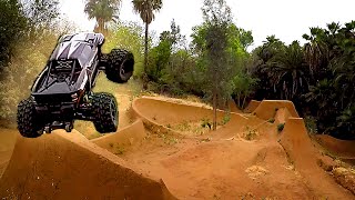 Aerial Insanity  Traxxas XMaxx Goes Big [upl. by Leuqar277]