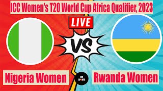 Nigeria Women vs Rwanda Women  NIG vs RWA  ICC Womens T20 World Cup  Ab Sports [upl. by Tyika667]