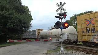 Johnson Street Railroad Crossing Hope Mills NC [upl. by Quiteria254]