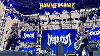 NERVOSA LIVE at HAMMERSONIC 2024 With clean sound [upl. by Ramaj424]