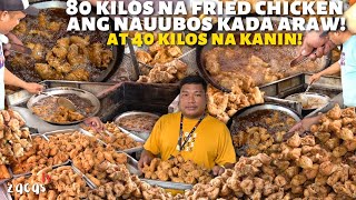 Kanto FRIED CHICKEN na Suka ang sawsawan Ubos ang 80 Kilos na MANOK at 40 Kilos na RICE kada ARAW [upl. by Ahsiekal917]