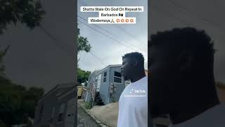 Shatta wale ON GOD HIts The street of Barbados 🇧🇧 Wodemaya 🙏 [upl. by Anilemrac]