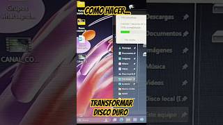 COMO TRANSFORMAR DISCO DURO unpkdtodo suscríbete short tecnologia discoduro hazlotumismo [upl. by Draner]