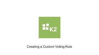 HowTo Creating a Custom Voting Rule [upl. by Uwkuhceki]