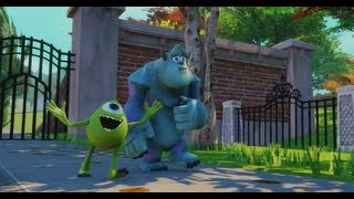 Disney Infinity  Monsters University Play Set  Part 1 [upl. by Ecidna]