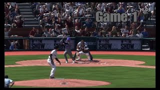 2057 NLDS Game 1  California Condors  San Francisco Prospectors  MLB The Show 22 [upl. by Arlene]