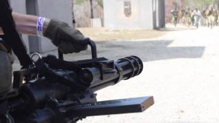 DONT CHARGE A MINIGUN  AIRSOFT [upl. by Onafets249]