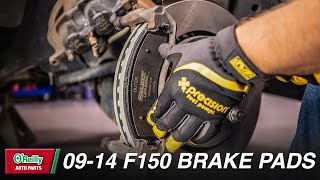 How To Replace Brake Pads and Rotors on a 2009 to 2014 Ford F150 [upl. by Trinidad6]