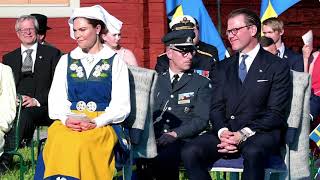 Crown Princess Victoria in tears on National Day Celebration [upl. by Frederiksen]