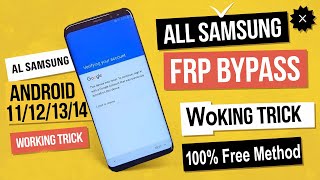 SAMSUNG FRP BYPASS 2024 100 DONE Android 121314 Latest Security 2025✔️Frp UnlockGmail Remove [upl. by Deraj]