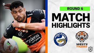 Parramatta Eels v Wests Tigers  Match Highlights  Round 6 2022  NRL [upl. by Sansone13]