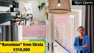 Explore The Cozy Barcelona 4 Bed Home From Strata Homes  Stunning New Build House Tour In The Uk [upl. by Hammock]