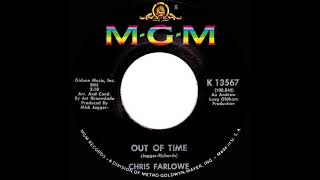 1966 Chris Farlowe  Out Of Time mono 451 UK hit [upl. by Zaob432]