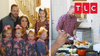 Thanksgiving With the Quints Through the Years  OutDaughtered  TLC [upl. by Dlanod]