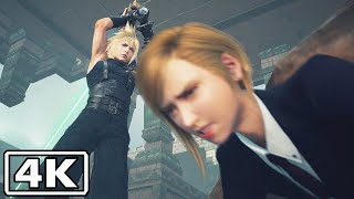 Final Fantasy VII Rebirth  Clouds last fight against the Turks 4K 60FPS [upl. by Widera]