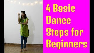 4 Bollywood Dance Steps for beginners [upl. by Aronoh]