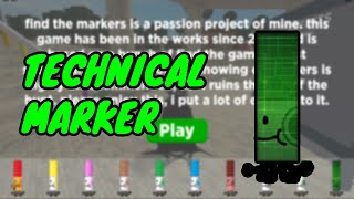 How to find quotTechnicalquot Marker  ROBLOX FIND THE MARKERS [upl. by Grete]