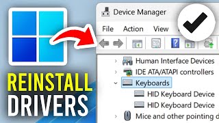 How To Reinstall Keyboard Drivers In Windows 11 amp 10 🖥️ [upl. by Llehcear335]