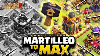 MARTILLAZOS en mis 15 MULTICUENTAS de CLASH OF CLANS [upl. by Harmon]