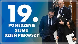 19 posiedzenie Sejmu  dzień pierwszy 9 października 2024 r [upl. by Neevan]