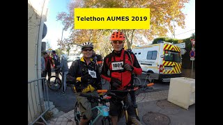 VTT Téléthon AUMES 2019  hérault [upl. by Ttej]