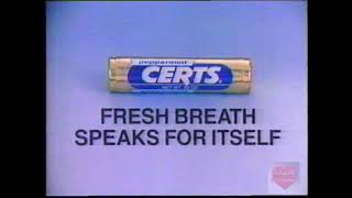 Certs  Television Commercial  1989 [upl. by Nylesor]