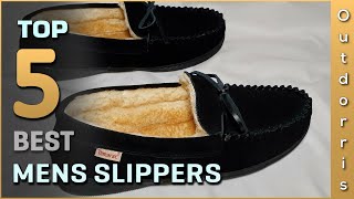 Top 5 Best Mens Slippers Review in 2023 [upl. by Nnaes738]