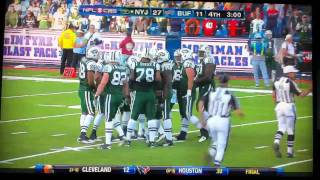 Mark Sanchez Flinches HD [upl. by Suneya]